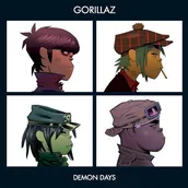 Capa do álbum Demon Days, de Gorillaz